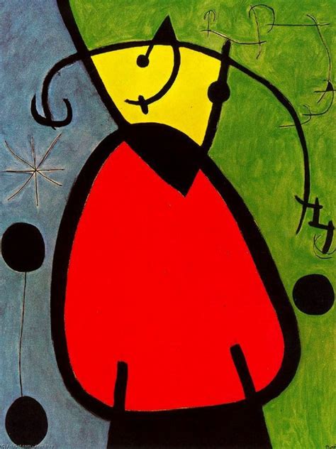 El Nacimiento Del Día By Joan Miro 1893 1983 Spain Artwork Replica