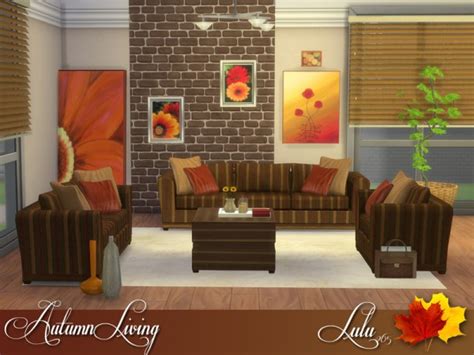 The Sims Resource Autumn Living By Lulu265 • Sims 4 Downloads