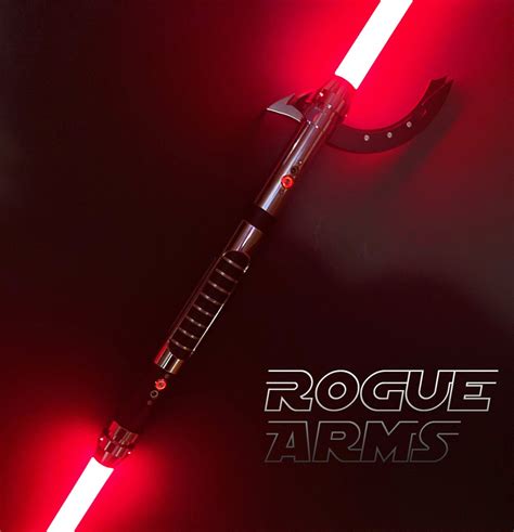 Rebels Darth Maul Lightsaber Custom Double Blades Rgb Led W Etsy