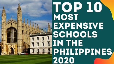 Top 10 Most Prestigious And Expensive Schools In The Philippines In