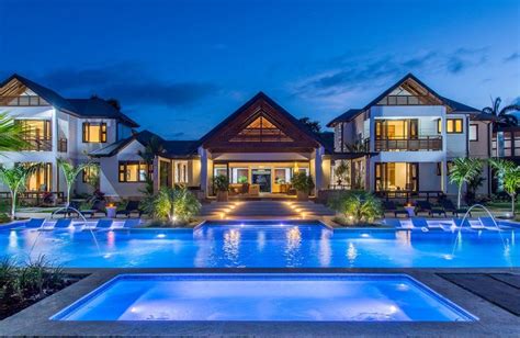 Jamaica Luxury Beachfront Villas Vacation Rentals Isle Blue