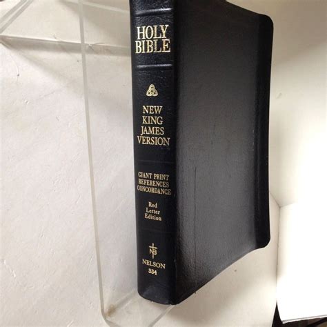 Holy Bible New King James Version Red Letter Giant Print 1992 Nelson