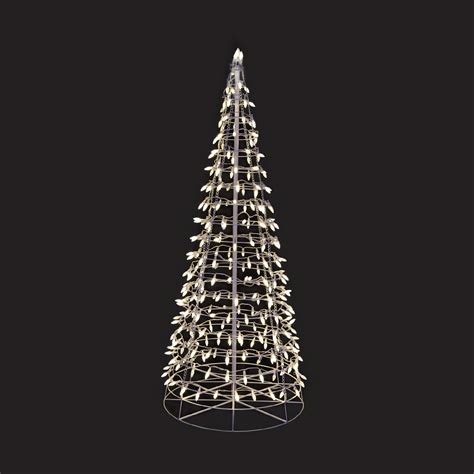 5ft energy best™ twinkling tree with warm white led lights outdoor christmas decoration