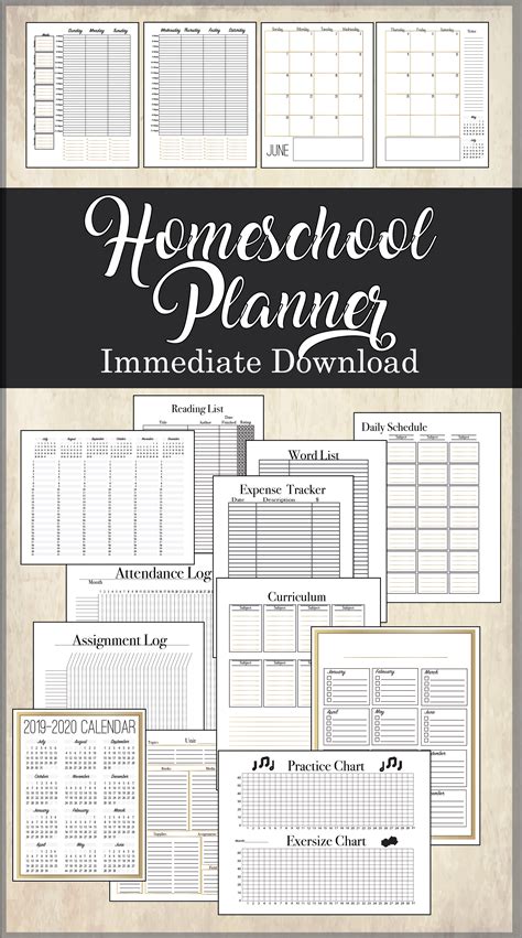 Printable Homeschool Planner