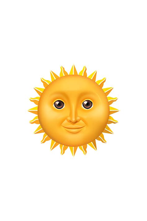 🌞 Sun With Face Emoji In 2023 Sun Emoji Emoji Tattoo Emoji
