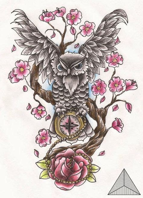 35 New School Owl Tattoo Sketches Ideas Owl Tattoo Tattoo Sketches Owl