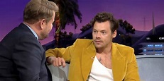 Harry Styles Talks One Direction and James Corden's Friendship in a ...