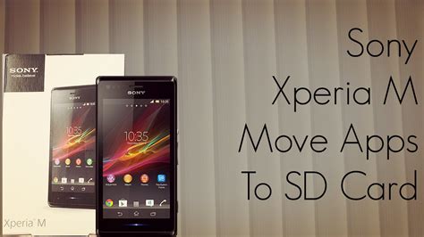 On the app's details page, you should see a. Sony Xperia M How To Move Apps To SD Card / Transfer ...