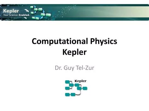 Ppt Computational Physics Kepler Powerpoint Presentation Free