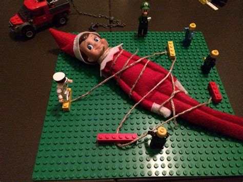 He Made The Lego People Mad Elf Antics Awesome Elf On The Shelf
