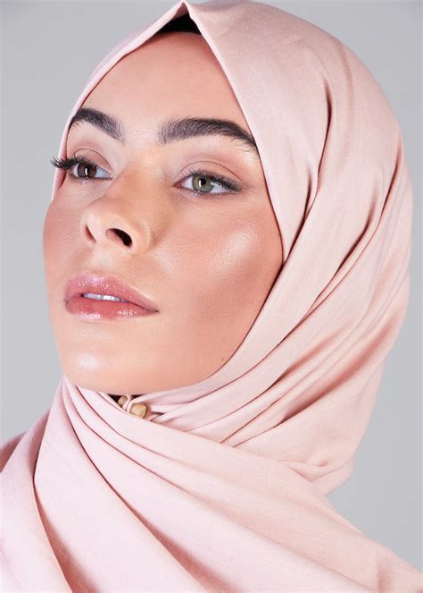 Cotton Twill Hijab Pink Organic Cotton Hijabs Aab Modest Wear