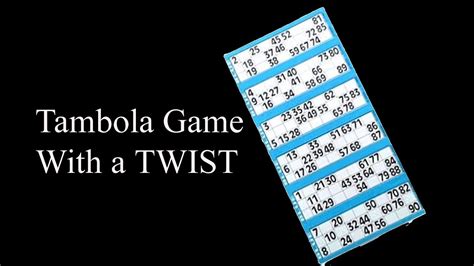 kitty party tambola game with a twist interesting tambola game idea youtube