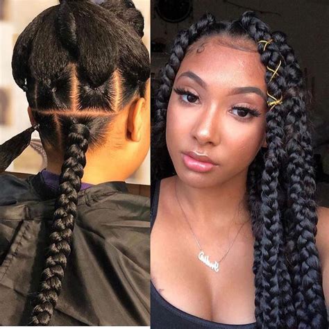 20 Hottest Hair Color Trends For Women Box Braids