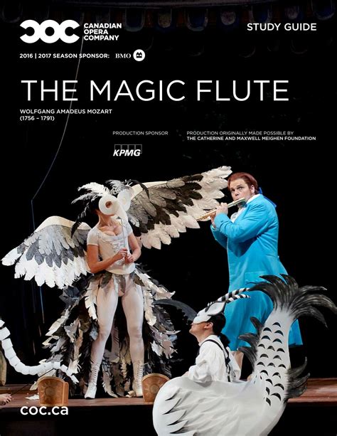 The Magic Flute Study Guide By Canadian Opera Company Issuu