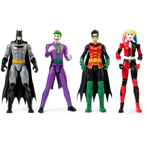 Buy Dc Comics Batman 12 Inch Action Figure Collectible 4 Pack Toys