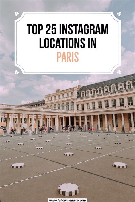 Top 20 Best Instagram Spots In Paris Top Paris Photography Locations