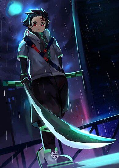 Tanjiro Kamado Demon Slayer Poster By Espressiodesign In 2020 Anime
