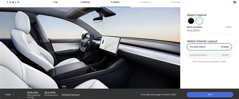 Tesla Gets Ready To Deliver Model Y Adds New Configuration Electrek