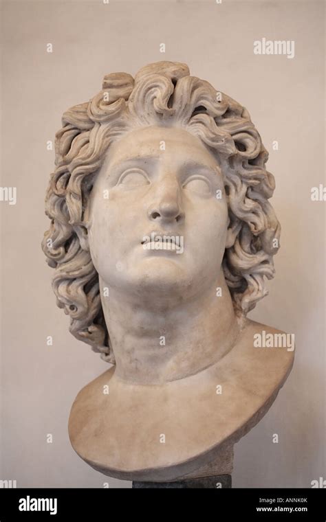 Bust Of Alexander Helios Alessandro Helios Capitoline Museum Rome