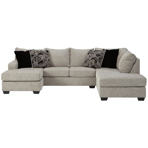 Benchcraft Megginson U Shaped Sectional With Two Chaises Rifes Home