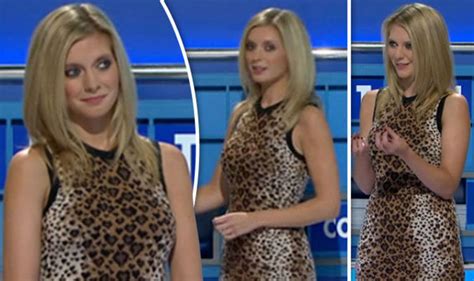 Rachel Riley Flaunts Curves In Sexy Tight Fitting Frock On Countdown