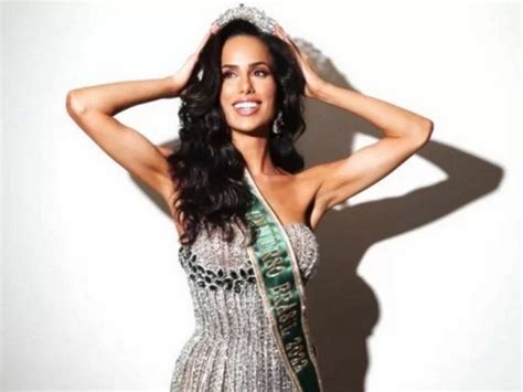 Miss Esp Rito Santo Mia Mamede Vence O Miss Universo Brasil