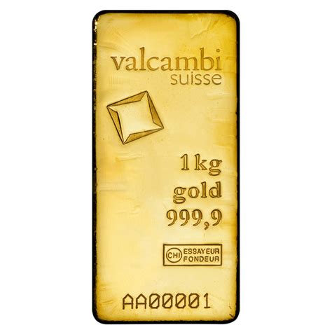 1 Kilo Gold Bar Valcambi Bitgild