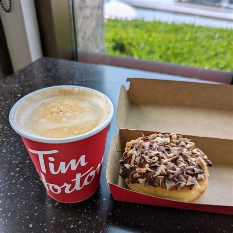 Smooch Food Baileys Flavoured Boston Cream Dream Donut From Tim Hortons