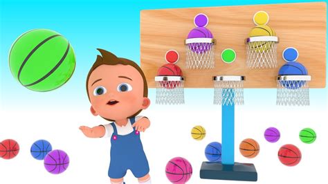 While some are just simple sheets of colorable pictures and vocabulary words, others provide short sentences for kids who've learned to read a little. Basketball Game Play by Little Baby to Learn Colors for ...