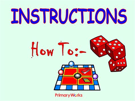 Instruction Writing Ks1 Ks2 Powerpoint For English Literacy Lesson