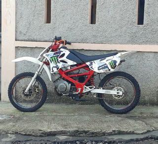 Jual knalpot trail 2 tak murah harga terbaru 2019 tokopedia. Modifikasi Satria 2 Tak menjadi trail | Ban