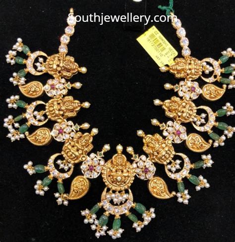 Lakshmi Mango Necklace Indian Jewellery Designs