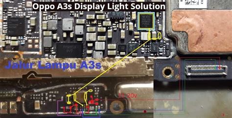 In that u can see the 2 pins damaged i need that pin out. In this post, you will find Oppo A3s Display Light Ways ...