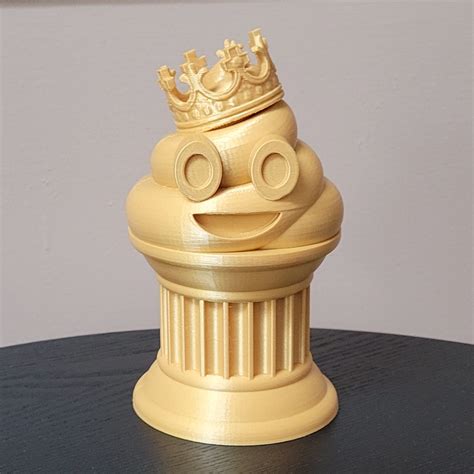 Buy Znet3d King Poop Emoji Trophy Fun Award And T Handmade W