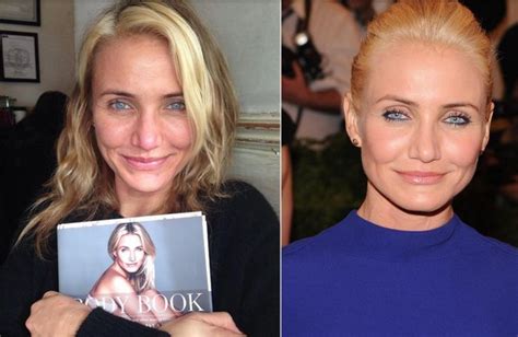 See What Your Favorite Celebrities Look Like Without Makeup Celebrities