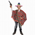 Disfraz de Mejicano Poncho para Niño