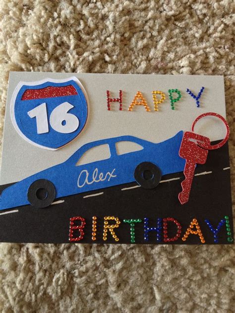 115 Best Images About 16th Birthday Cards On Pinterest 16th Birthday