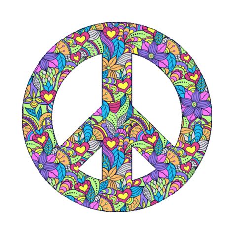 Zentangle Peace Symbol Peace T Shirt Teepublic
