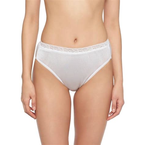 Hanes Womens Nylon Hi Cut Panties 6 Pack Apparel Direct Distributor