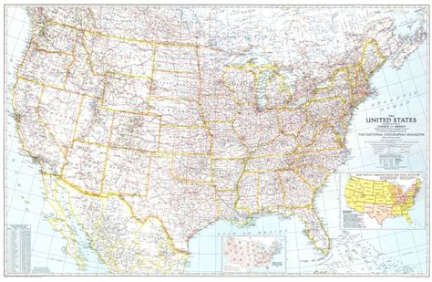 1940 Us Map — 1940 Us Map — 1940 Map Of The United States