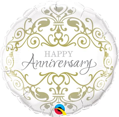 Happy Anniversary Classic Foil Balloon Creativeballoonsnz