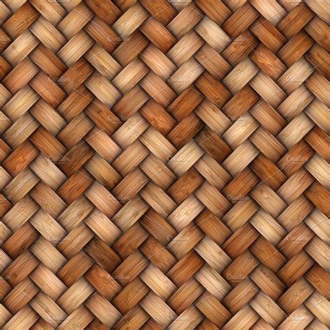 Wicker Rattan Seamless Texture For Cg High Quality Abstract Stock