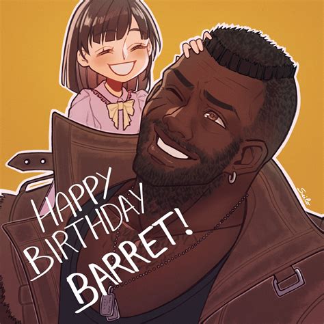 Barret Wallace And Marlene Wallace Final Fantasy And More Drawn By Seilidare Danbooru