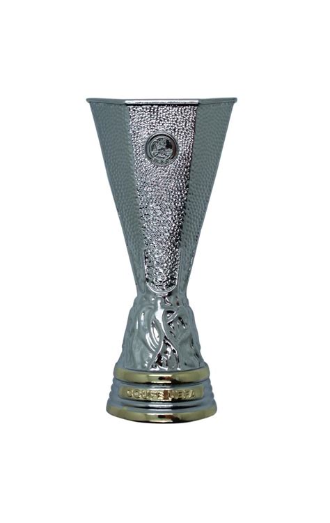 3d miniatur des uefa europa league pokals auf podest.größe:150mm(h). UEFA Europa League - Pokal (150 mm) | Norma24
