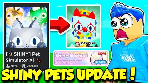 The Shiny Pets Update In Pet Simulator X Is Here Youtube