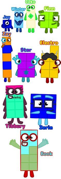 Numberblocks 1 10 Happy Poses By Alexiscurry On Deviantart Deviantart