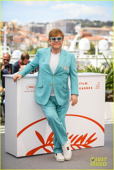 Elton John Joins Taron Egerton Rocketman Cast At Cannes Film