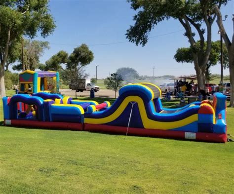 Color Fun Run Inflatable Obstacle Course