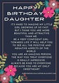 Sentiments to my grown up daughter | Birthday quotes for daughter ...