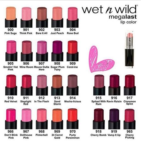 Wet N Wild Wet N Wild Wet N Wild Makeup Wet N Wild Lipstick